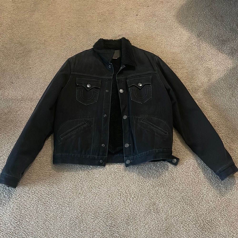 Authentic true religion trucker jacker